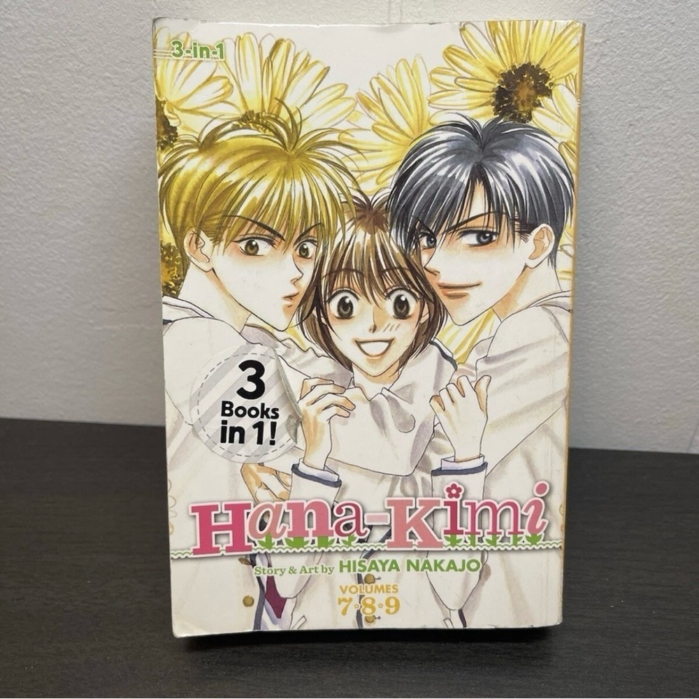 Hana-Kimi 3-In-1 Edition Vol. 7 8 9 (#3) - English Manga